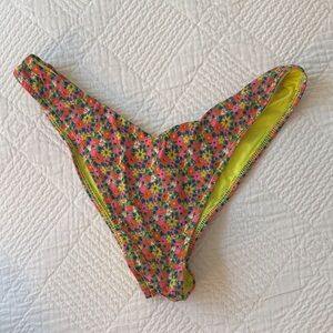Frankie’s Bikinis Floral Bikini Bottom
